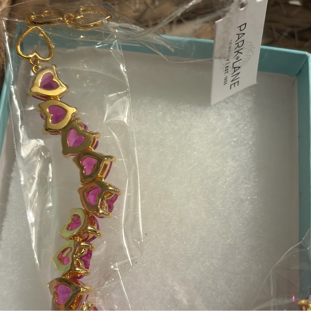 Park Lane Baby Signature Hearts Gold Bracelet - Picture 2 of 7